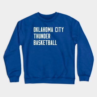 OKC Basketball Crewneck Sweatshirt